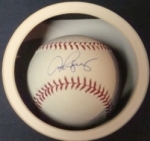 Alex Rodriguez-Autographed Ball in Shadow Box (New York Yankees)